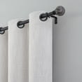 thumbnail image 2 of Eclipse Curtain Rod Iron Matte Black 42 - 120 Inch Adjustable, 2 of 5