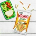 thumbnail image 2 of Pack of 12, Sensible Portions Garden Veggie Straws, Cheddar Cheese, 6 oz, 2 of 5