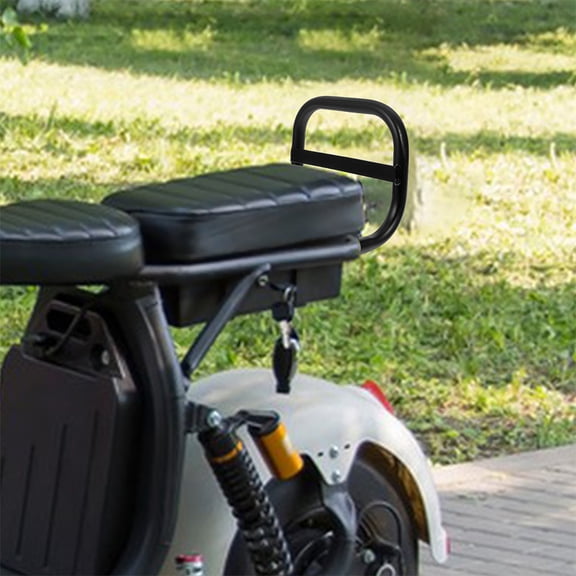 LOLIPPYY 2-Pack Black Rear Bike Seat Handle for Electric Bikes, Handrail for Comfortable Daily Riding Support