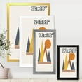 thumbnail image 4 of Designart 'Sun and Mountain Abstract' Modern Framed Art Print, 4 of 4
