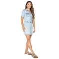 thumbnail image 5 of Celebrity Pink Juniors Button up Dress, Women's and Women's Plus, 5 of 5