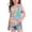 Pink, variant on ITSAME Shirts for Girls, Comfortable Tie-Dye Print Round Neck Summer Casual Fashion Pullover Tops Multicolor 5-6T