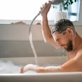 thumbnail image 2 of Shower Hose 59 inch Stainless Steel Shower Head Hose with 1/2 Inch Threaded Connector, Chrome Plated Finish, 2 of 6