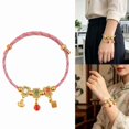 thumbnail image 2 of CEORPER Traditional Mahjong Pattern Soft Rope Wristband Comfortable Daily Accessory, 2 of 9