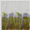 thumbnail image 2 of oneOone Cotton Cambric Fabric Leaves & Flower Panel Print Fabric BTY 56 Inch Wide, 2 of 3