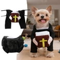 thumbnail image 3 of Pet Accessories Priest For Small Dog Miniature Minister Outfit For Indoor Outdoor Adventures And Photo Sessions, 3 of 5
