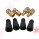 thumbnail image 3 of Conector rápido hembra para soldar (4 piezas) + conector 50-70, accesorios para equipos de soldadura, 3 of 8