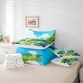 thumbnail image 4 of YST Cartoon Dog 7-Piece Comforter Set, Kids, Blue, Floral, Cartoon, Full, 4 of 4