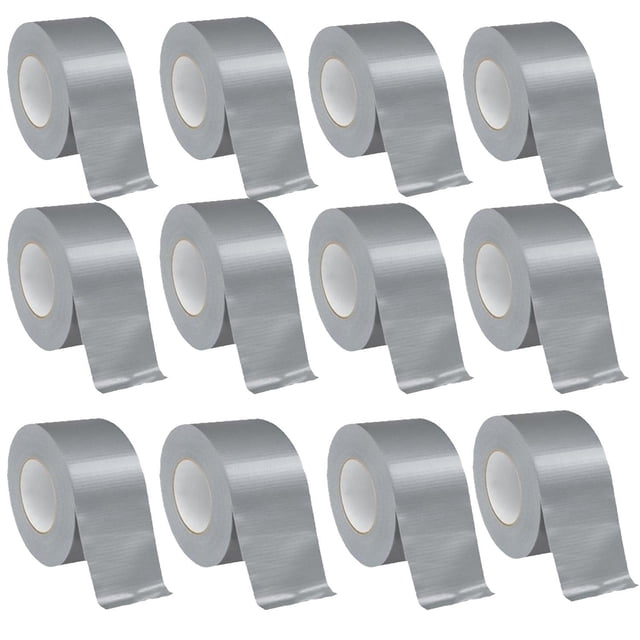 Cinta Gris para Aire Acondicionado VentDepot MXGTP-008 12 Piezas Plateado