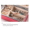 thumbnail image 3 of Sonducket Caja de almacenamiento portátil, caja para pulsera, tobillera, organizador de maquillaje, suministros para el hogar DIY para mujeres, Ropa, zapatos y accesorios Miscelánea Negro, 3 of 6