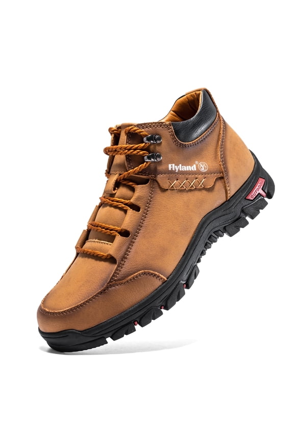 Men's Chukka Boots Casual Handmade Leather Shoes Outdooer Ankle Boots for Men