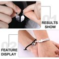 thumbnail image 3 of 1 Juego de collar de corazón para parejas parejas magnéticas Bff pulsera collar imán a juego amor corazón rompecabezas collares pulsera joyería regalo para novio, 3 of 5