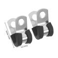 thumbnail image 5 of YSNOOWE 20Ud U Tipo Clamp Tubo Inoxidable Multicolor Ajustable Para Cables Y, 5 of 5