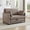 Brown, variant on GAOHAPY 52" Loveseat Sleeper Sofa Bed,2 in 1 Convertible Floor Sofa Bed for Small Spaces,Pull Out Couch with Deep Seat,2 Pillows and Solid Frame Floor Couch for Living Room,Apartment