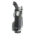 Izzo Golf UltraLite Cart Bag Grey/Lime