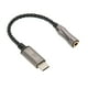 thumbnail image 2 of Amplificador de auriculares tipo C a 3,5 mm, 15 cm/5,9 pulgadas, 120 dB, para PC con Android, color negro, 2 of 12