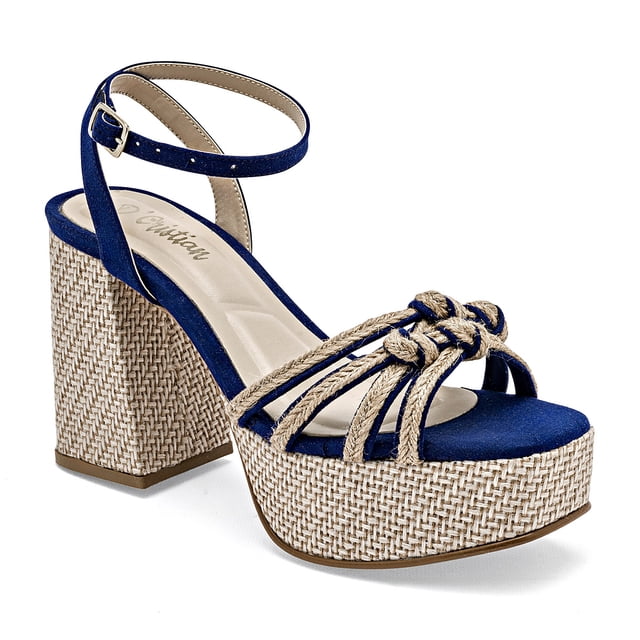 ZAPATILLA D'CRISTIAN AZUL 140372