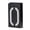J, variant on Solar Powered House Number Light, ZzCityTK Modern LED Address Light Waterproof IP65, Outdoor Wall Mounted Illuminated Sign for Home Entryway Patio