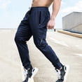 thumbnail image 1 of Pantalones de chándal elásticos para hombre, pantalón de cintura elástica para correr, entrenamiento al aire libre, Fitness, transpirable, informal, Verano, 1 of 5