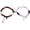 Guitar Star 2 Set, variant on Spider Matching Bracelets Friendship Couples Relationship Bracelet Pinky Promise Best Friends Distance Bracelet for 2 Halloween Jewelry Gifts for Women Men Kids