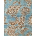 thumbnail image 1 of Ahgly Company Indoor Rectangle Abstract Dark Almond Brown Abstract Area Rugs, 5' x 7', 1 of 6