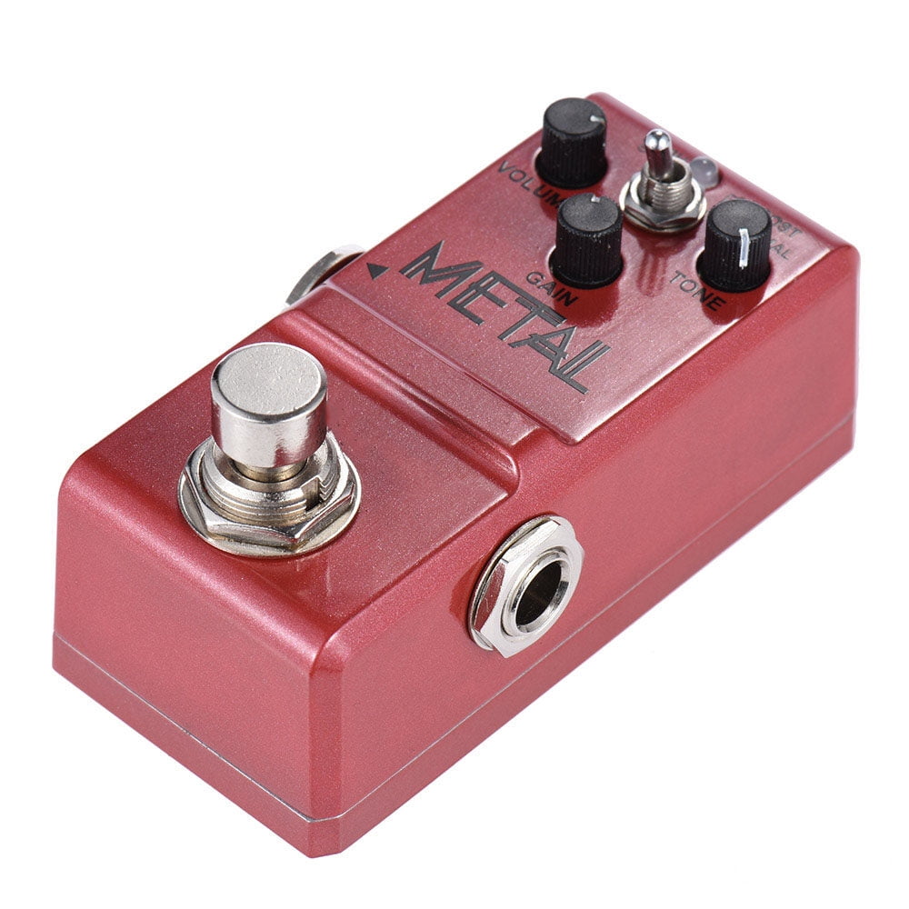 PEPISKY Nano Series Guitar Effect Pedal Heavy Metal Distortion True Bypass Aluminum Alloy Body