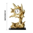 thumbnail image 3 of Animal Clock Ornament Desktop Desktop Animal Clock Clock Ornament Home Living Room Retro Cabinet Clock Ornament, 3 of 6