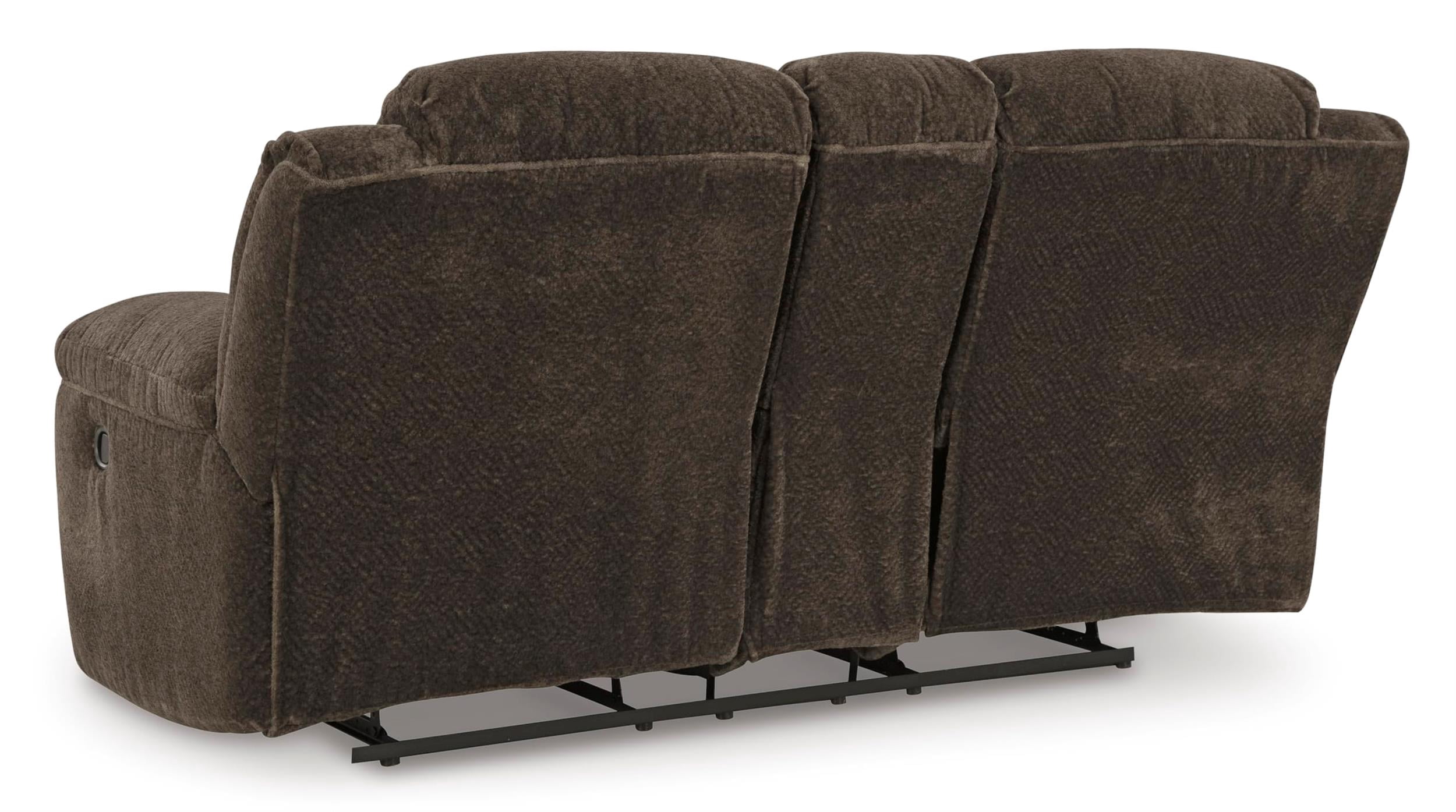Signature Design by Ashley Furniture Frohn Chocolate Reclining Loveseat