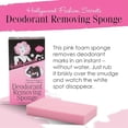 thumbnail image 3 of Hollywood Fashion Secrets Deodorant Removing Sponge, Reusable Stain Remover Cleaning Sponge for Clothes, 3 of 6
