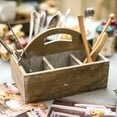 thumbnail image 4 of Wooden box basket with Carry Handle, 4 of 7