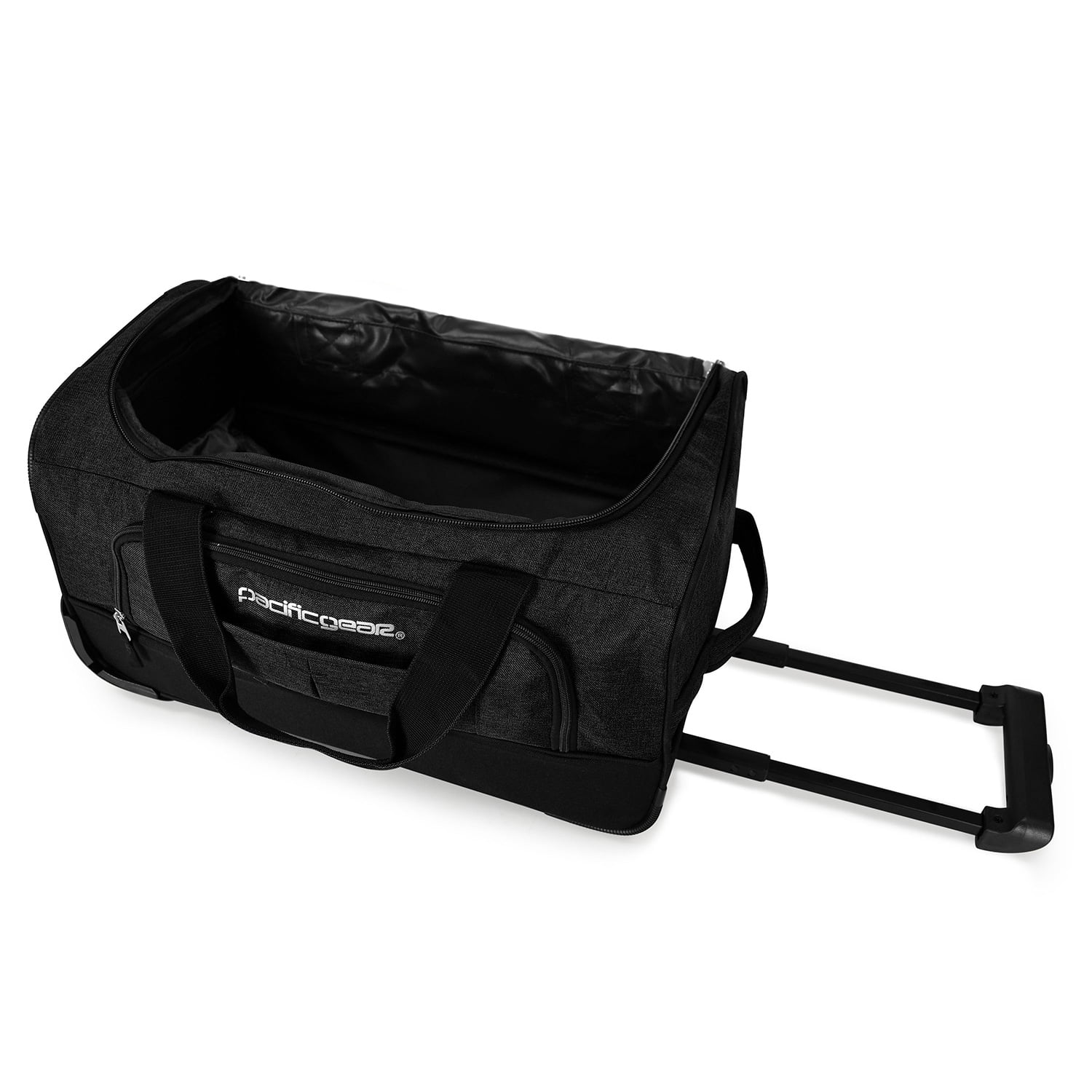 Pacific Gear Keystone 21" Rolling Duffel Bag with Wheels, Black