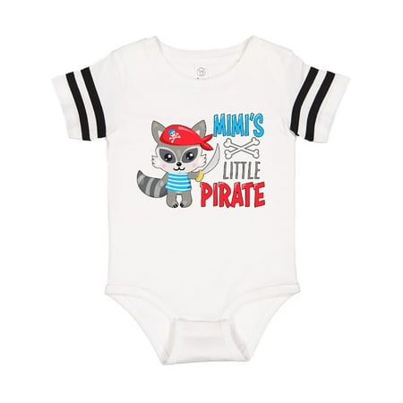 

Inktastic Mimi s Little Pirate Cute Raccoon with Sword Gift Baby Boy or Baby Girl Bodysuit