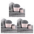 thumbnail image 2 of Yuarrent Juego de ovillos de lana antibolitas de 50g y 20g, juego de hilos de ganchillo para tejer suave, hilos para alfombras, accesorios de costura gris Type1 NO1 Yuarrent CBP185157, 2 of 6