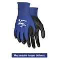 thumbnail image 3 of MCR Safety Ultra Tech Tactile Dexterity Work Gloves, Blue/Black, Large, 1 Dozen -CRWN9696L, 3 of 3