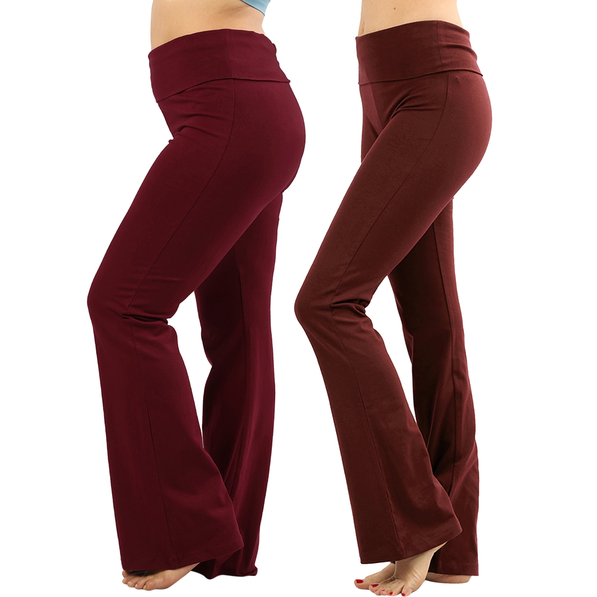 Fold Over Yoga Pants Bootcut