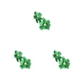 thumbnail image 1 of Sonducket 2 uds pendientes de perlas de flores Stud Core moda encantadora gota niñas dulce verano para fiesta regalos de boda verde Type1 NO1, 1 of 1