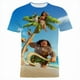 thumbnail image 2 of 2021 neue Sommer männer camisetas Disney película Moana 3D Drucken Junge Mädchen Kinder dibujos animados Anime camiseta Kurzarm frauen camisetas xuanjing unisex, 2 of 2