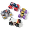 thumbnail image 4 of Monster Jam, Marvel Official War Machine Monster Truck, Die-Cast Vehicle, 1:64 Scale, 4 of 6