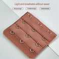thumbnail image 7 of 5PCS Women Bra Extender Buckle Elastic Multicolor Brassiere Extension Hooks, 2 and 3 Hooks, 7 of 7