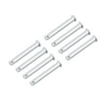 thumbnail image 5 of Single Hole Clevis Pins -8mm x 80mm Flat Head Zinc-Plating Solid Steel Link Hinge Pin 8Pcs, 5 of 5