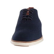 Cole Haan Mens Original Grand StitchLite Wingtip Oxford C27960 Navy-Ivory