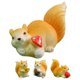 thumbnail image 4 of 4pcs Cute Mini Squirrel Figurines for DIY Desktop, Garden, and Doll House Decor – Vivid Resin Animal Models for Micro Landscaping and Cake Decoration, 4 of 5