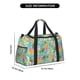 thumbnail image 3 of Balery Cute Pineapples Bolsa de Gimnasio para Mujeres, Bolsa de Viaje con Bolsillo Húmedo, Bolsa de Fin de Semana para Mujeres, Bolsa de Viaje Resistente al Agua, 3 of 7