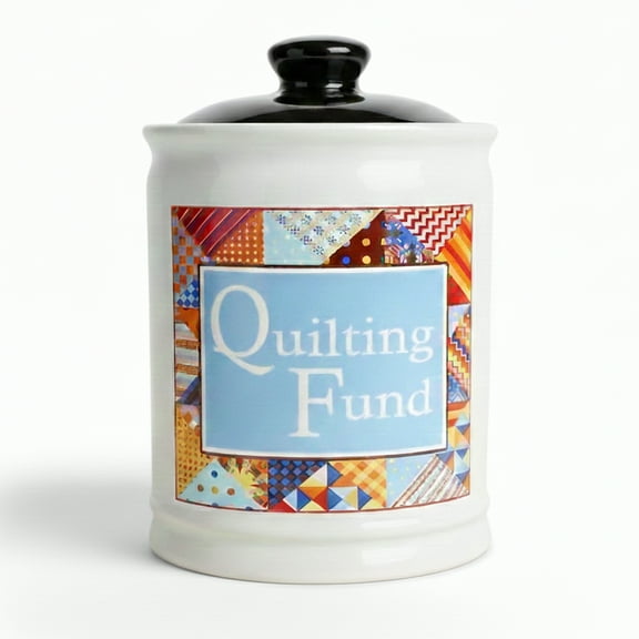 Cottage Creek Multicolor Ceramic Piggy Bank
