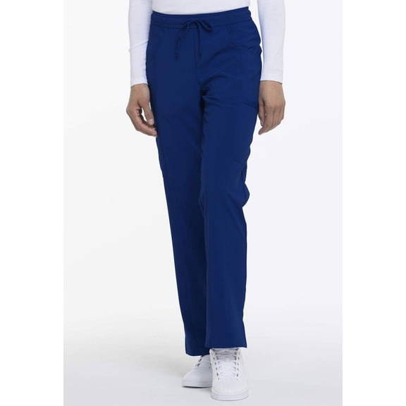 Dickies EDS Essentials Scrubs for Women, Drawstring Cargo Scrub Pants with Four-Way Stretch and Moisture Wicking DK010, L, Ga