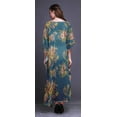 thumbnail image 4 of Bimba Floral Ladies Kaftan Holiday Loungewear Maxi Dress Beach Coverup-S-L, 4 of 5