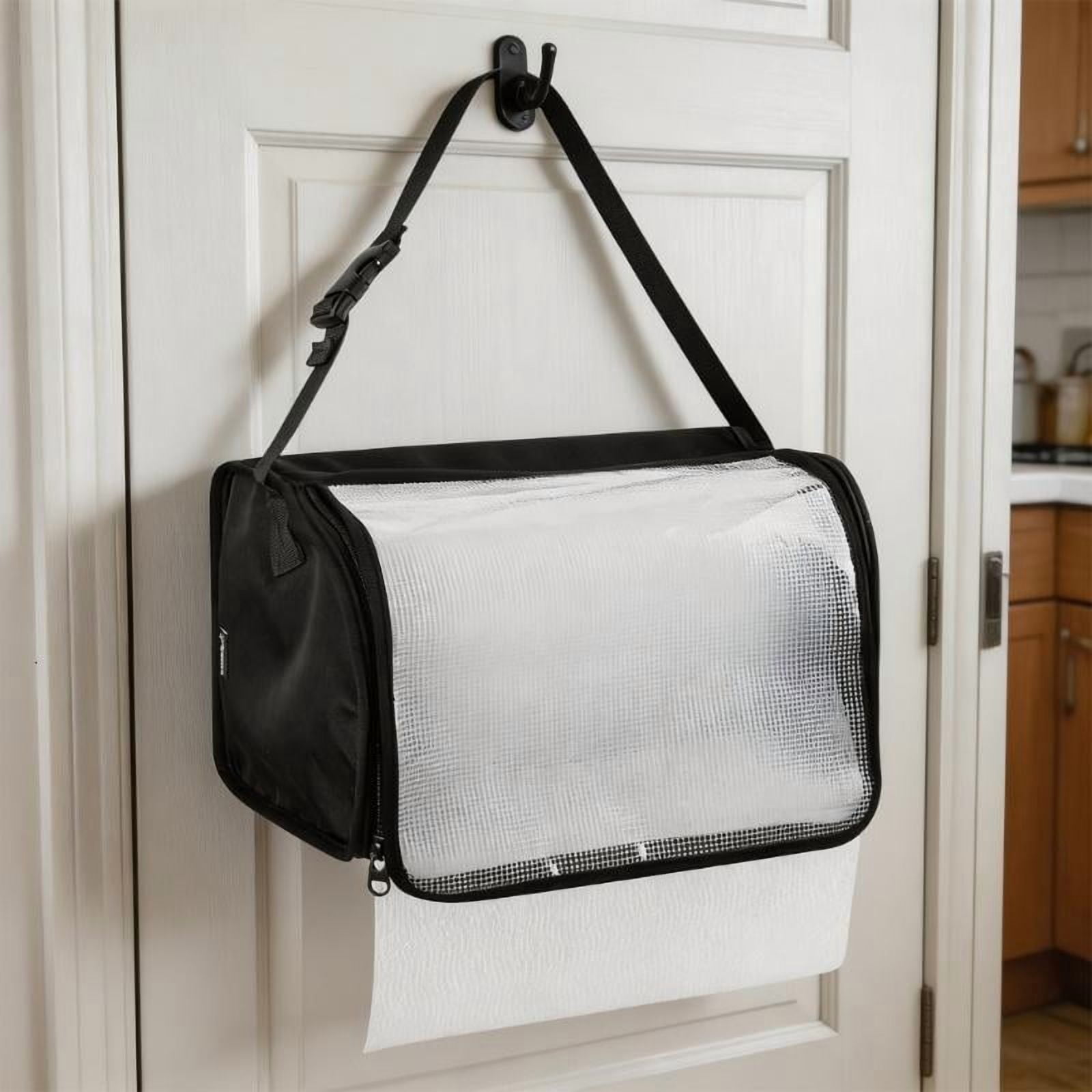 CEORPER Waterproof Kitchen Towel Dispenser With Clear Cover Paper Towels Holder