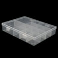 thumbnail image 4 of MLINS  14 -Grid Storage Bin with Dividers Bins Removable Container White, 4 of 8