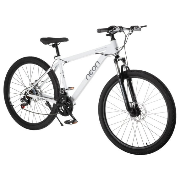Bicicleta Neon De Montaña Rodada 26 21 Velocidades Color Blanco