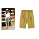 thumbnail image 3 of Regalos para Navidad Bidobibo - Bermudas largas de algodón para mujer con bolsillos, para entrenamiento deportivo, para caminar, hasta la rodilla, para verano, 3 of 4